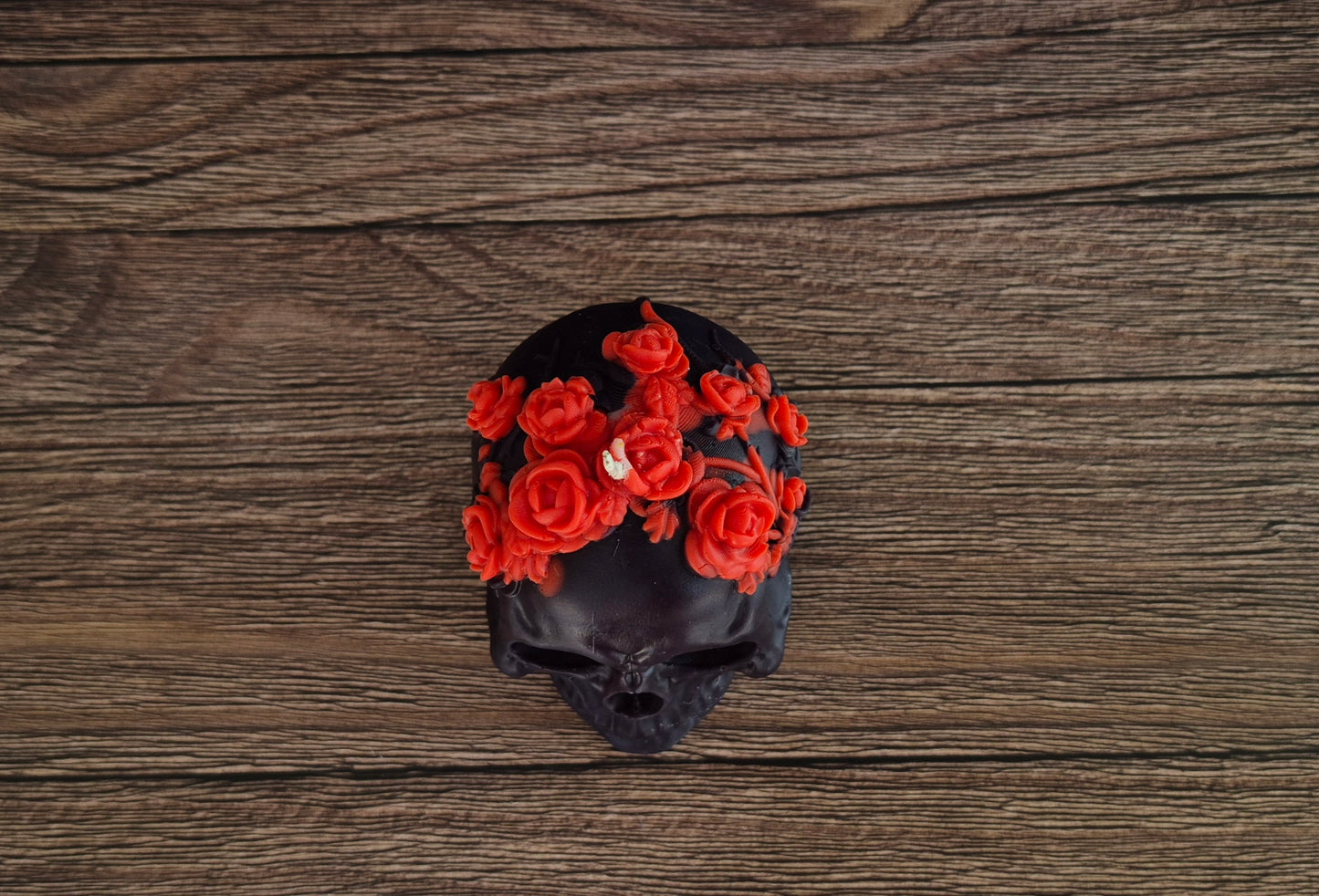 "TOTENKOPF BLOODYROSE" KERZE